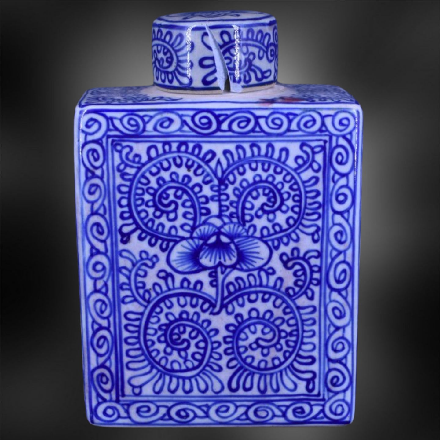 Tea Canister - Sweet Pea