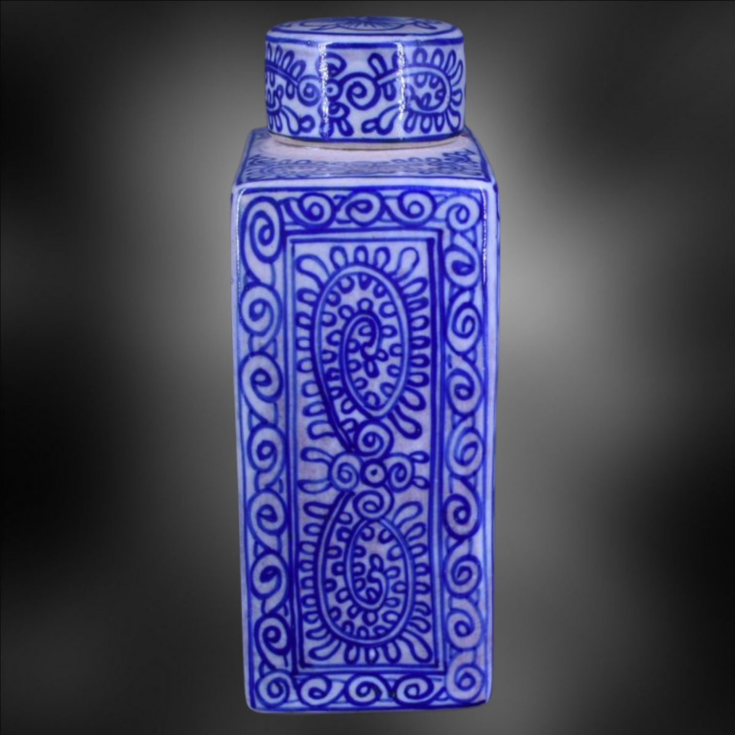 Tea Canister - Sweet Pea