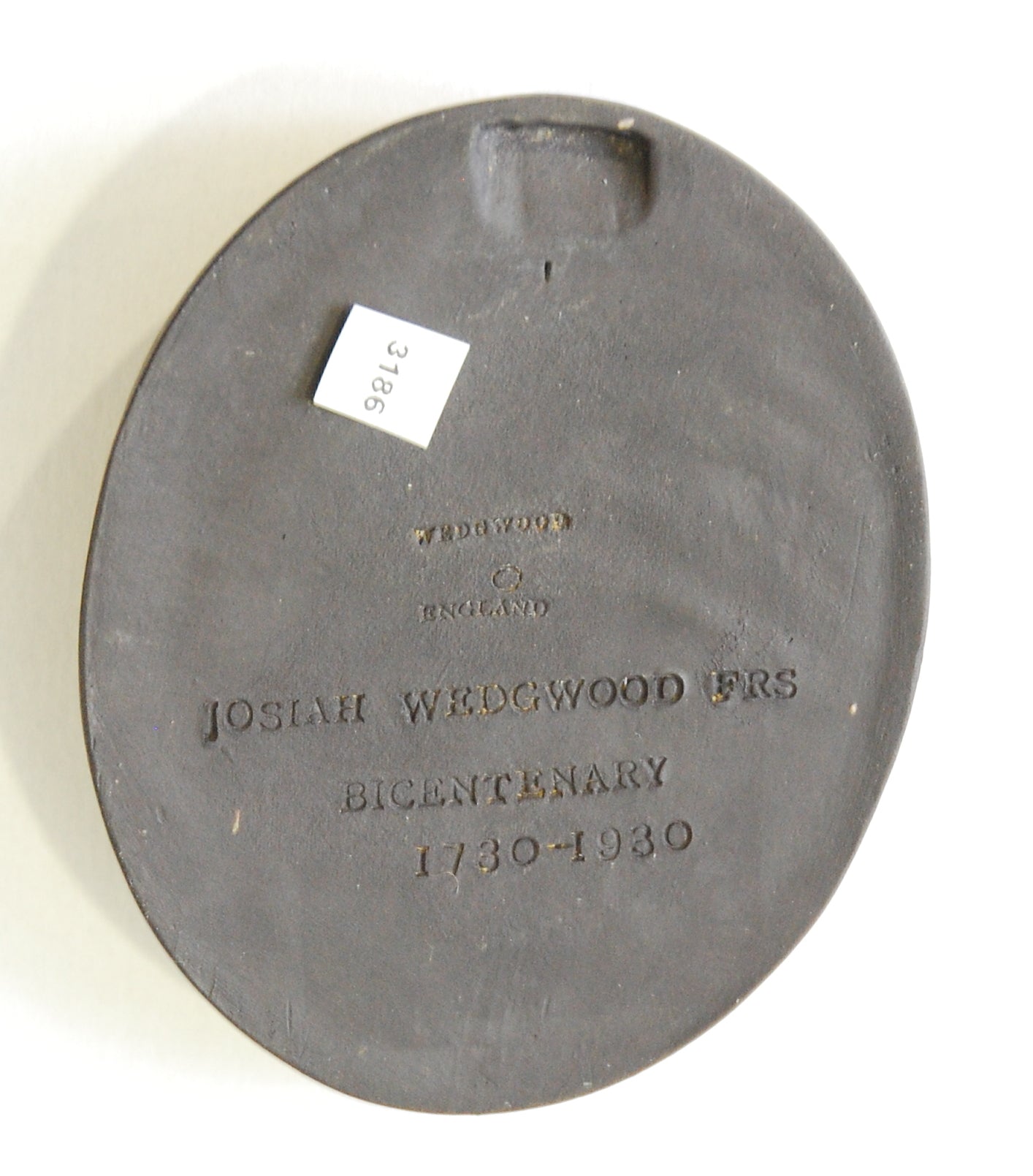 Portrait Medallion: Josiah Wedgwood