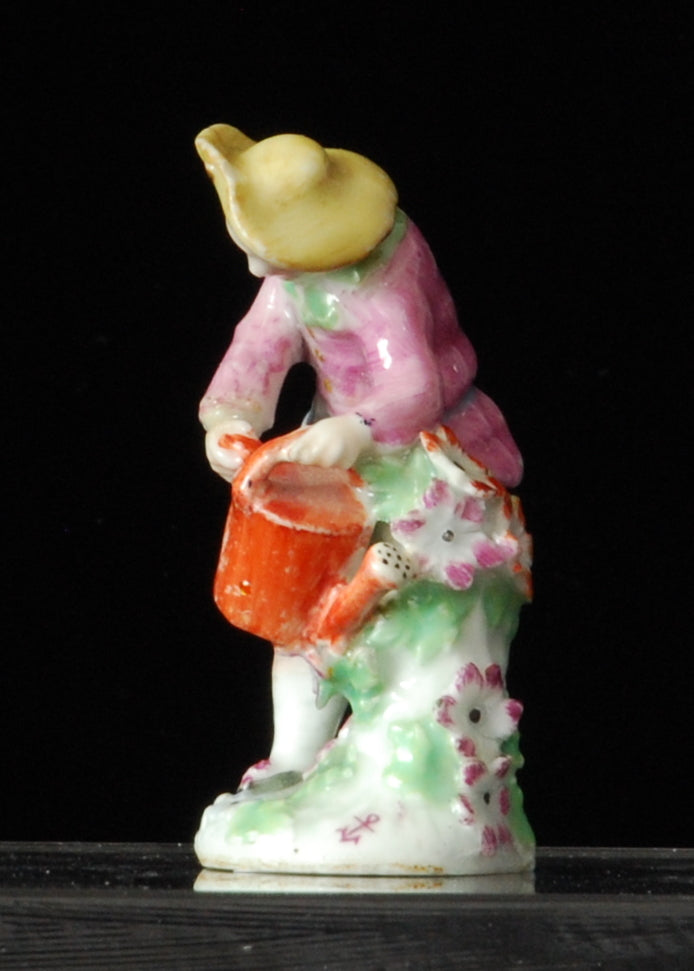 Miniature Figure: Gardener with watering can