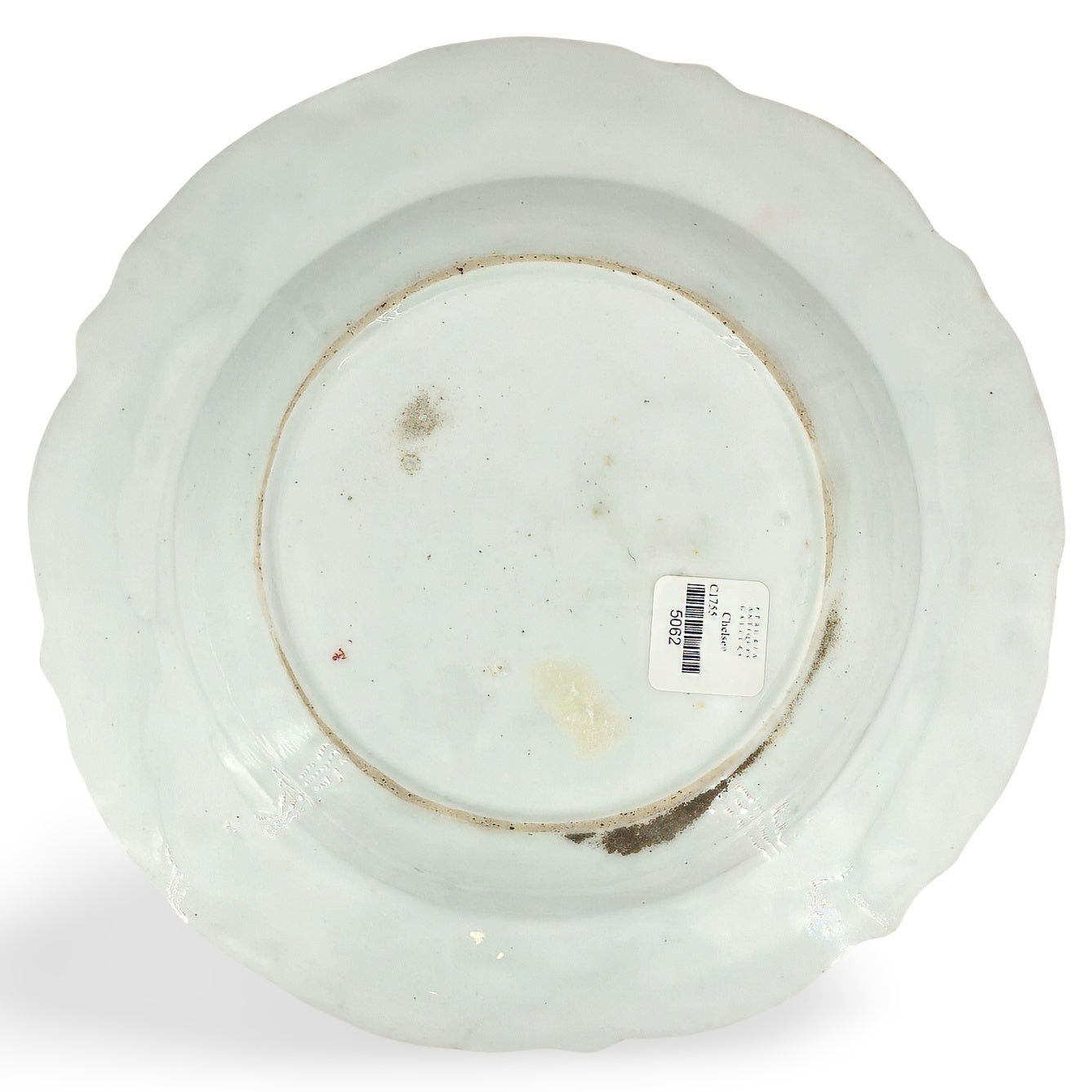 C-Scroll Plate, Flowers