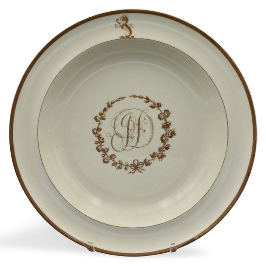 Soup Plate, armorial
