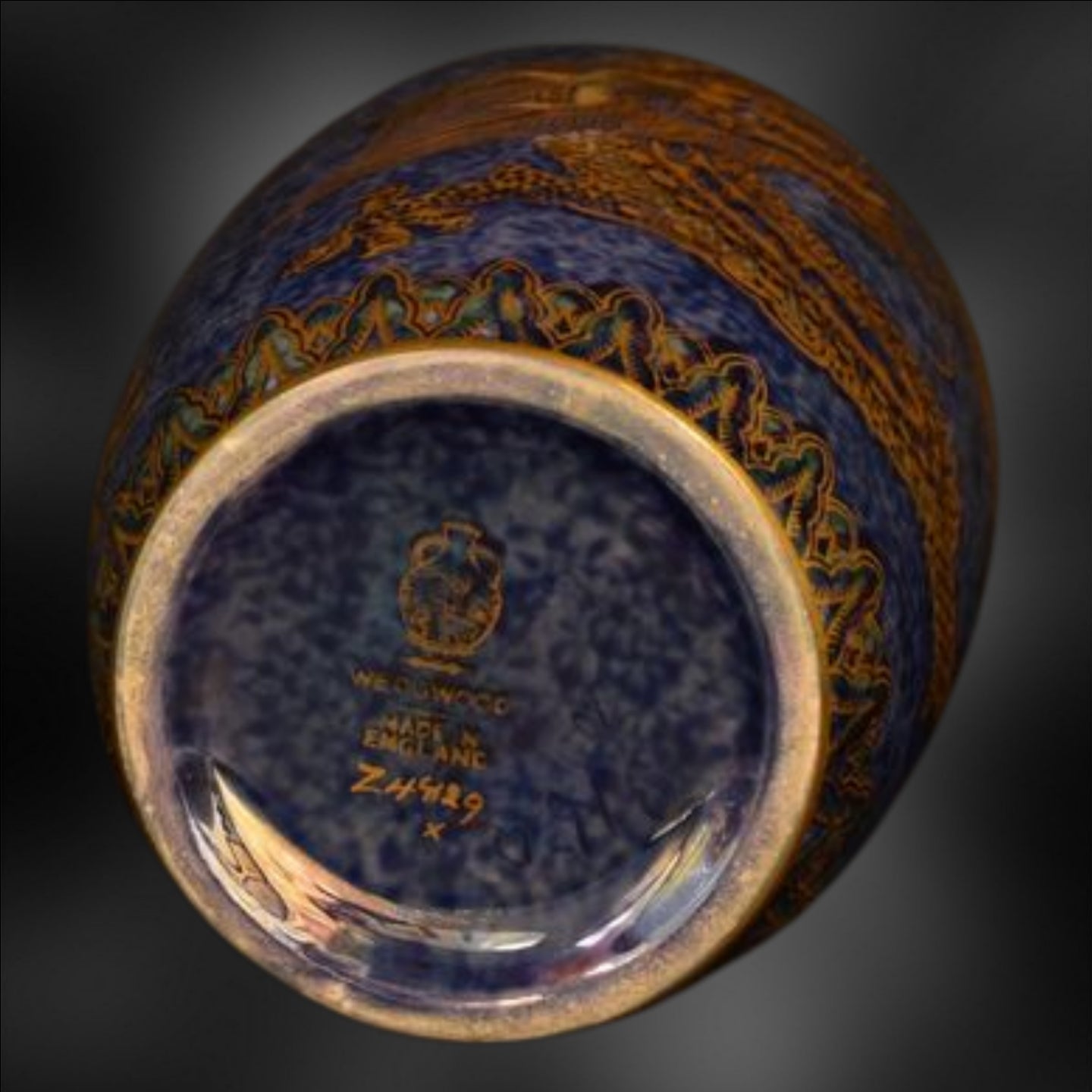 Dragon Lustre Vase