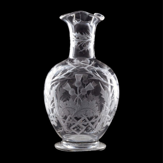 Stourbridge whisky carafe