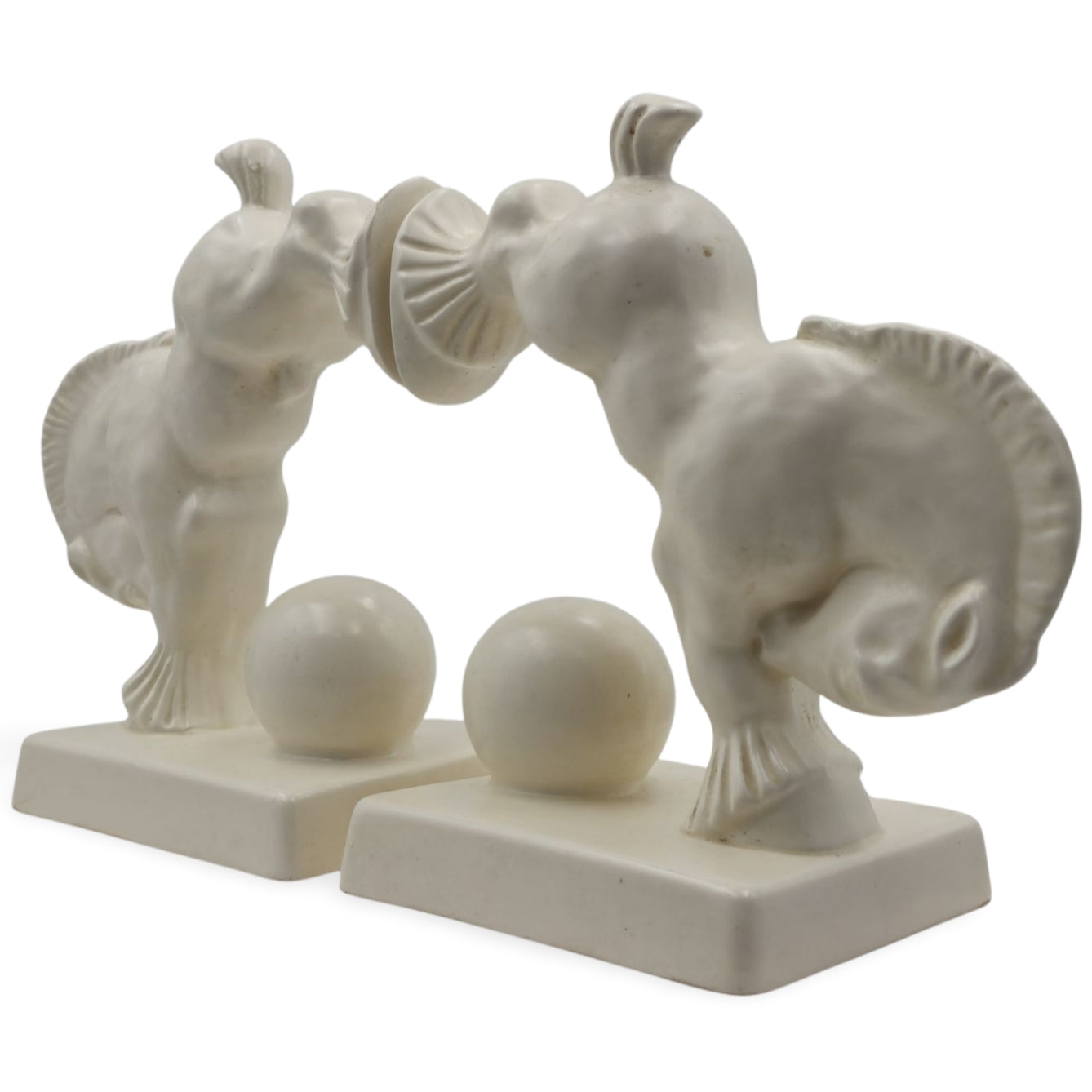 Pair Velamour Bookends - Horses