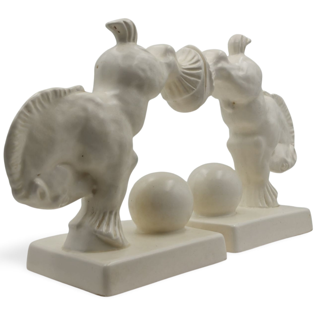 Pair Velamour Bookends - Horses