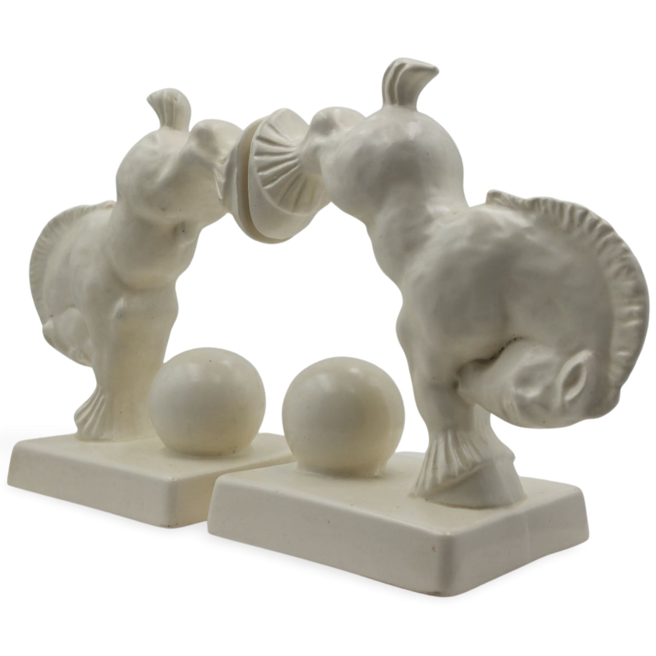 Pair Velamour Bookends - Horses
