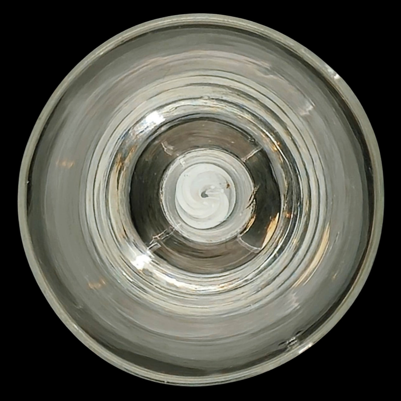 Triple-Twist Wine Glass