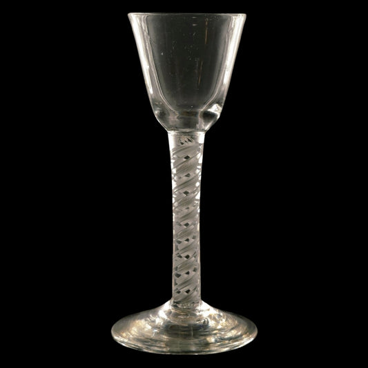 Triple-Twist Wine Glass