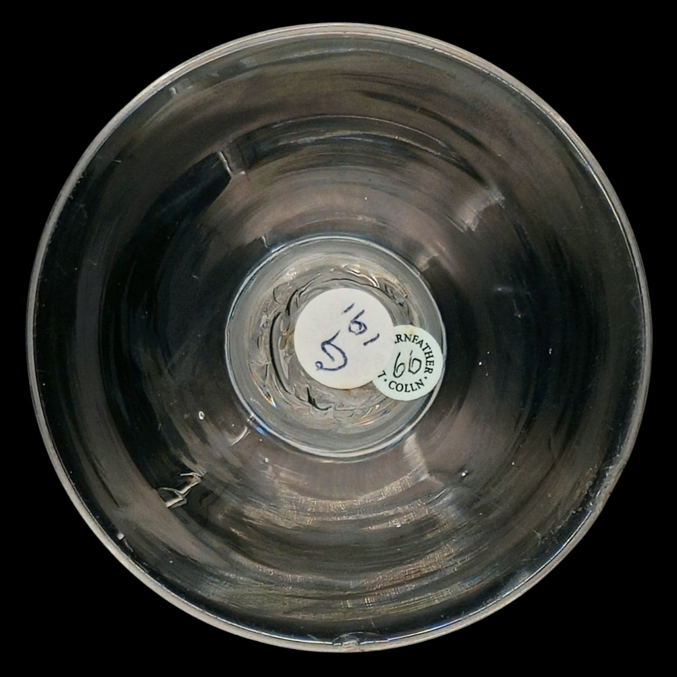 Composite-stem Newcastle goblet