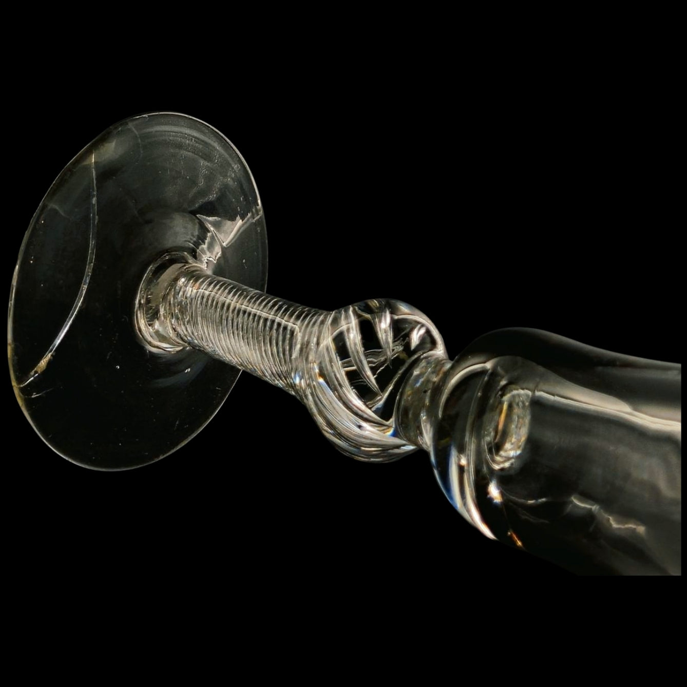 Composite-Stem Wine Glass