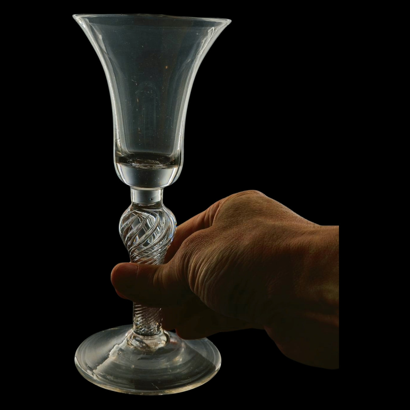 Composite-Stem Wine Glass