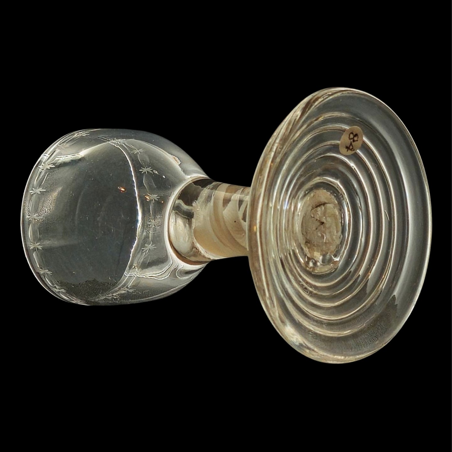 Engraved Dram Glass