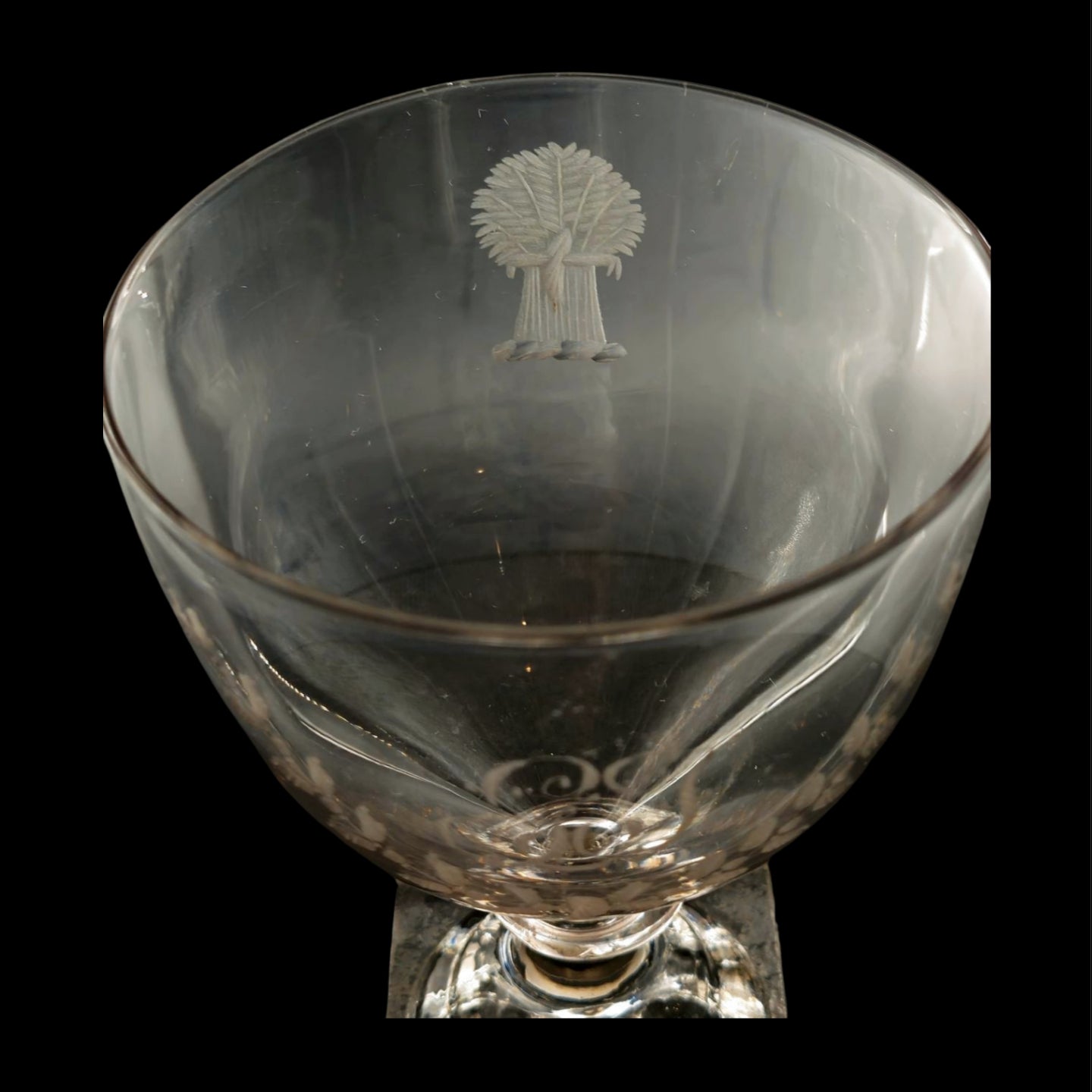 Symbolics Rummer Engraved Rummer – Etruria Antiques Gallery