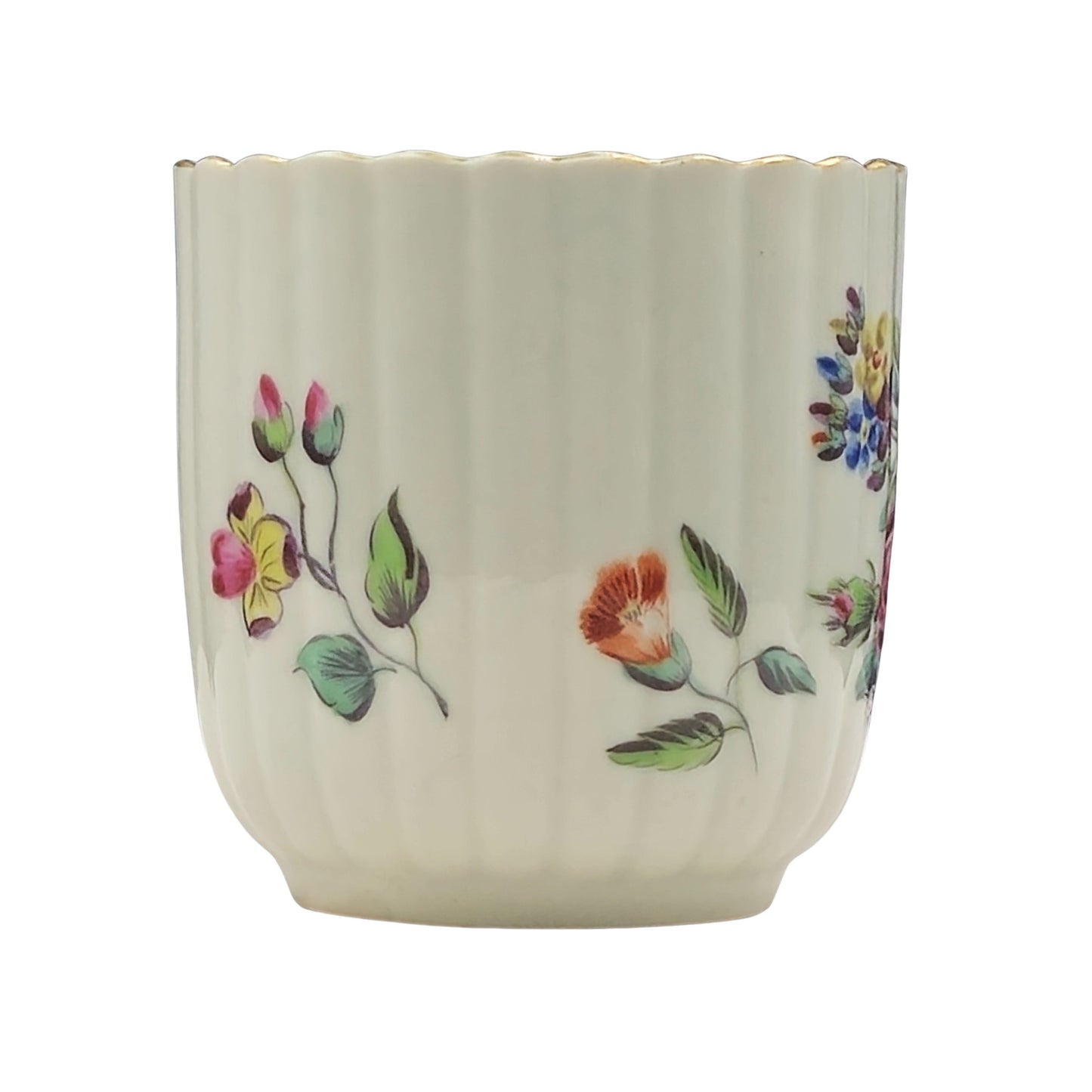 Fluted coffee cup & Saucer