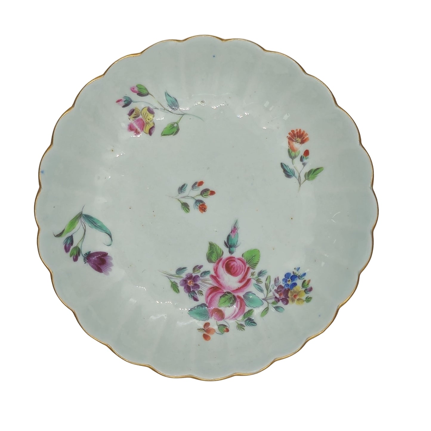 Fluted coffee cup & Saucer