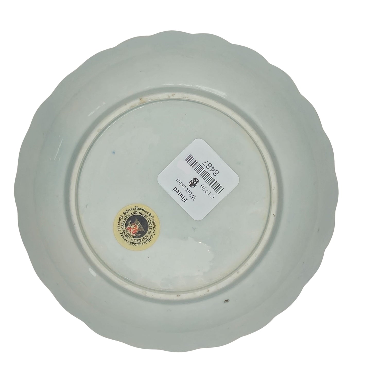 Fluted coffee cup & Saucer