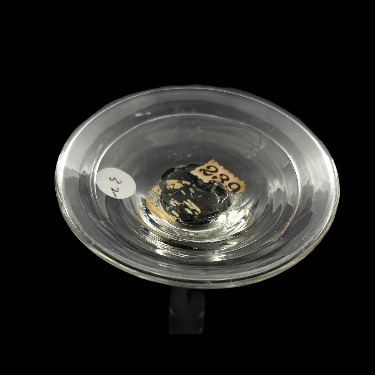Plain-stem wine glass