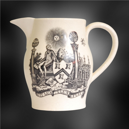 Masonic jug; consecration of a lodge.