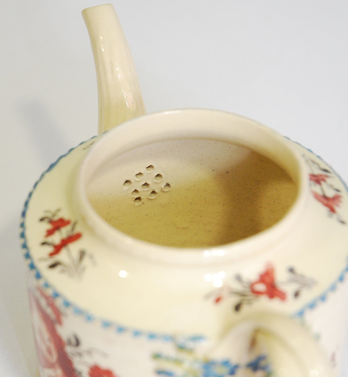 Enamelled Greatbatch teapot