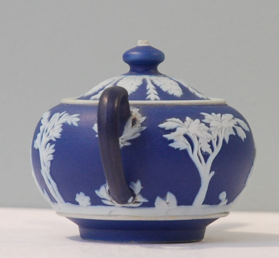 Miniature teawares: Teapot. Friendship consoling affliction