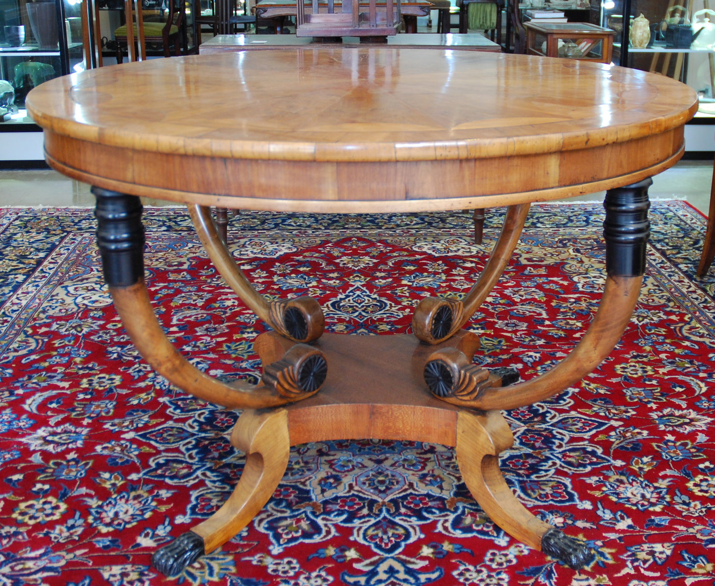 Biedermeier Revival round table