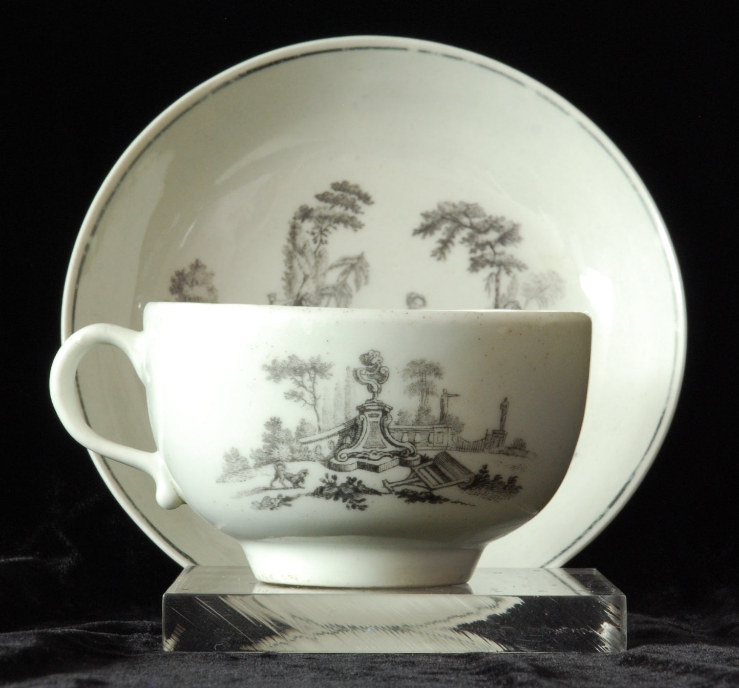 Cup and Saucer: Hancock Tea Party #1
