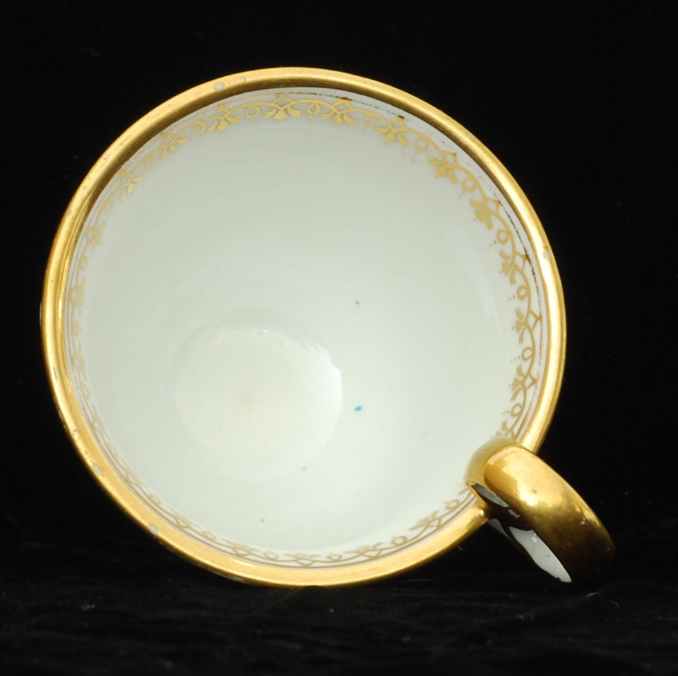 Coffee Cup & Saucer (2): Moses Webster.