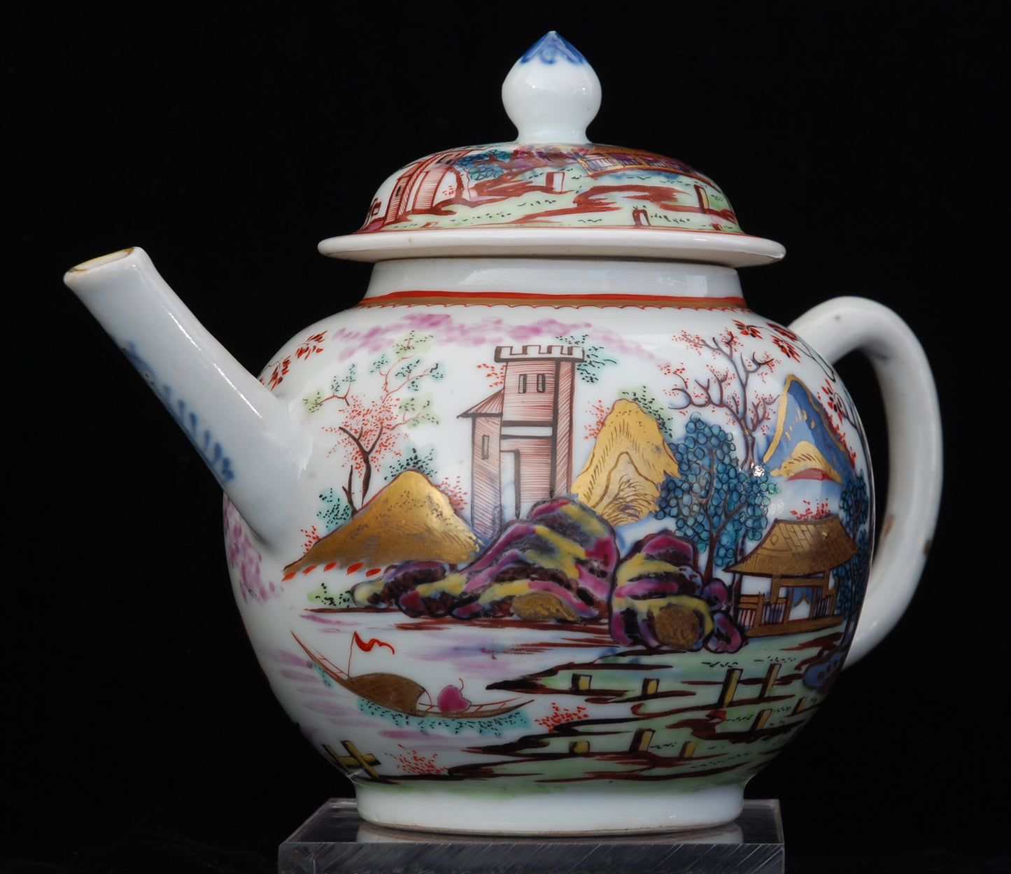 Teapot, Chinese: Man in a Red Coat