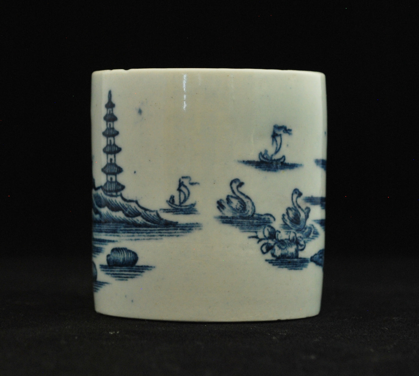 Coffee Can: Swans & Pagoda