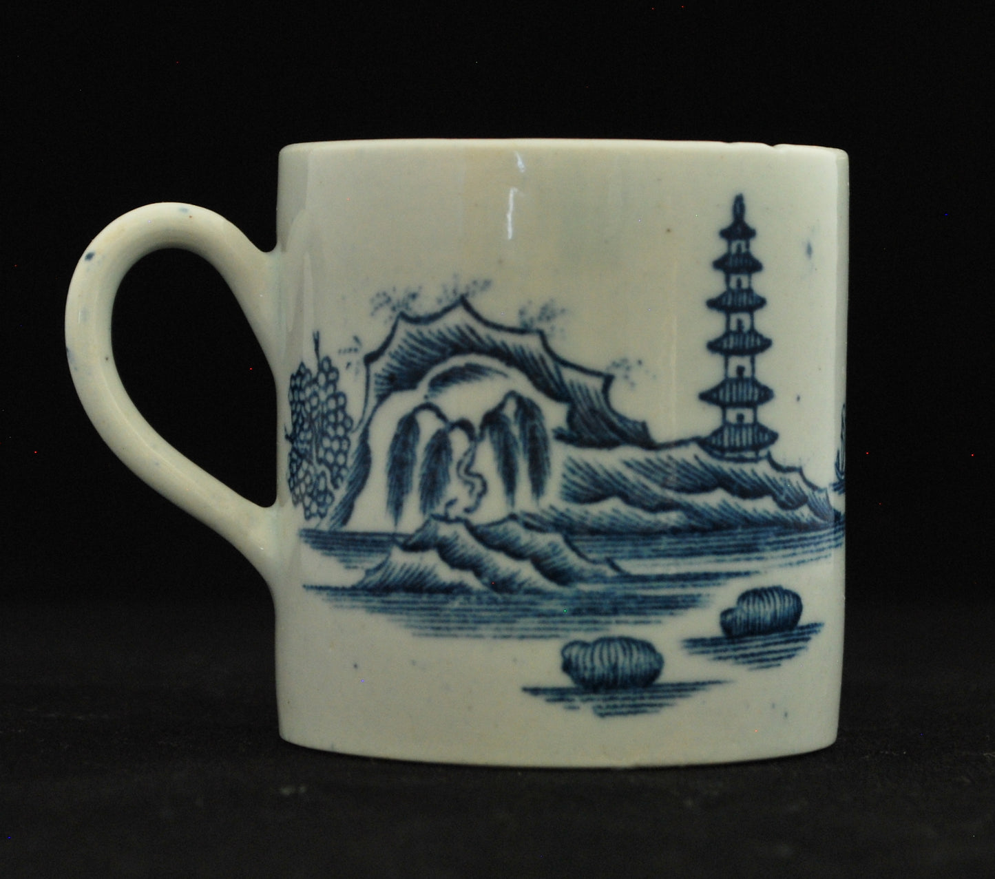 Coffee Can: Swans & Pagoda