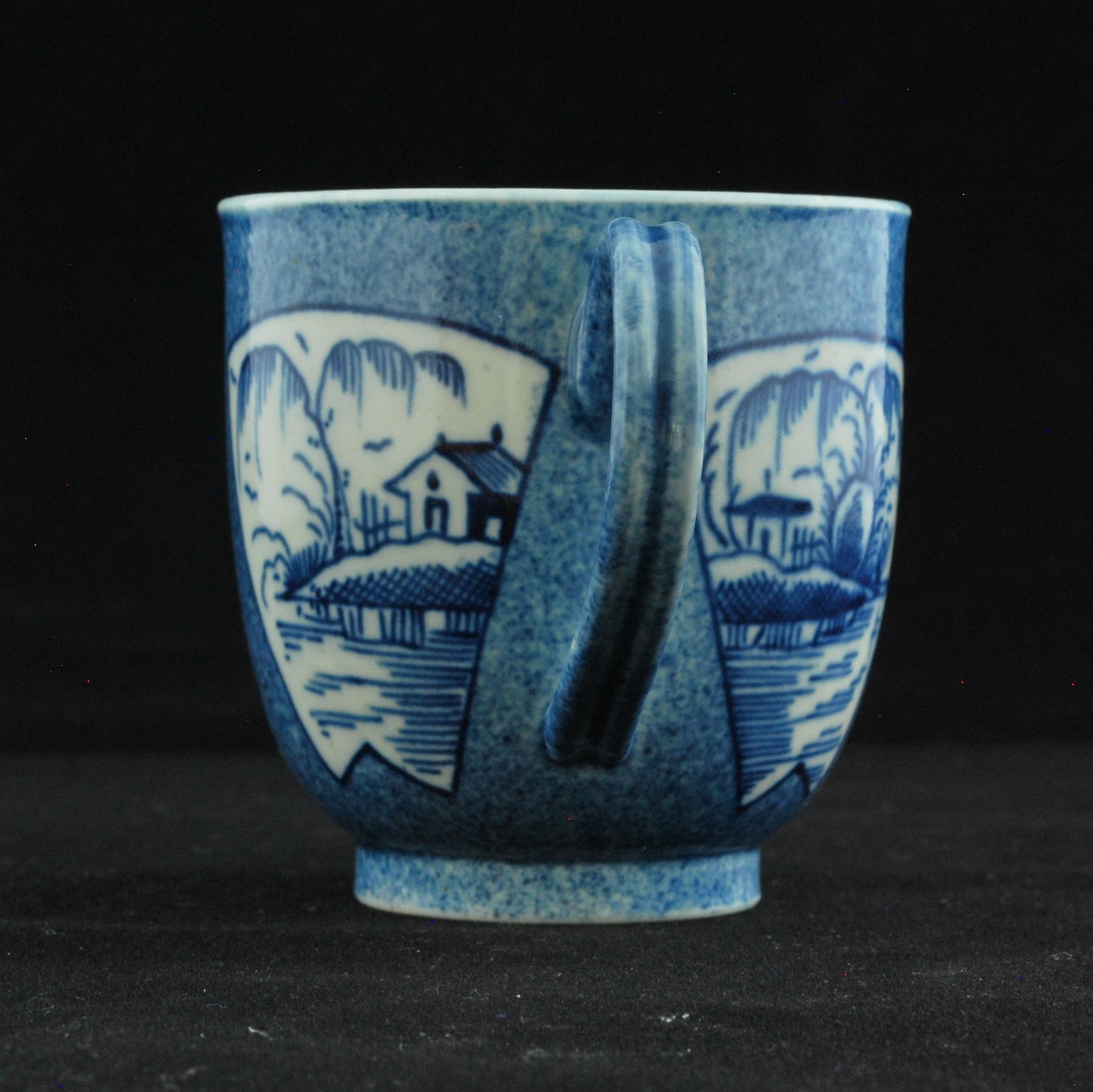 Coffee Cup: Fisherman in a Landscape