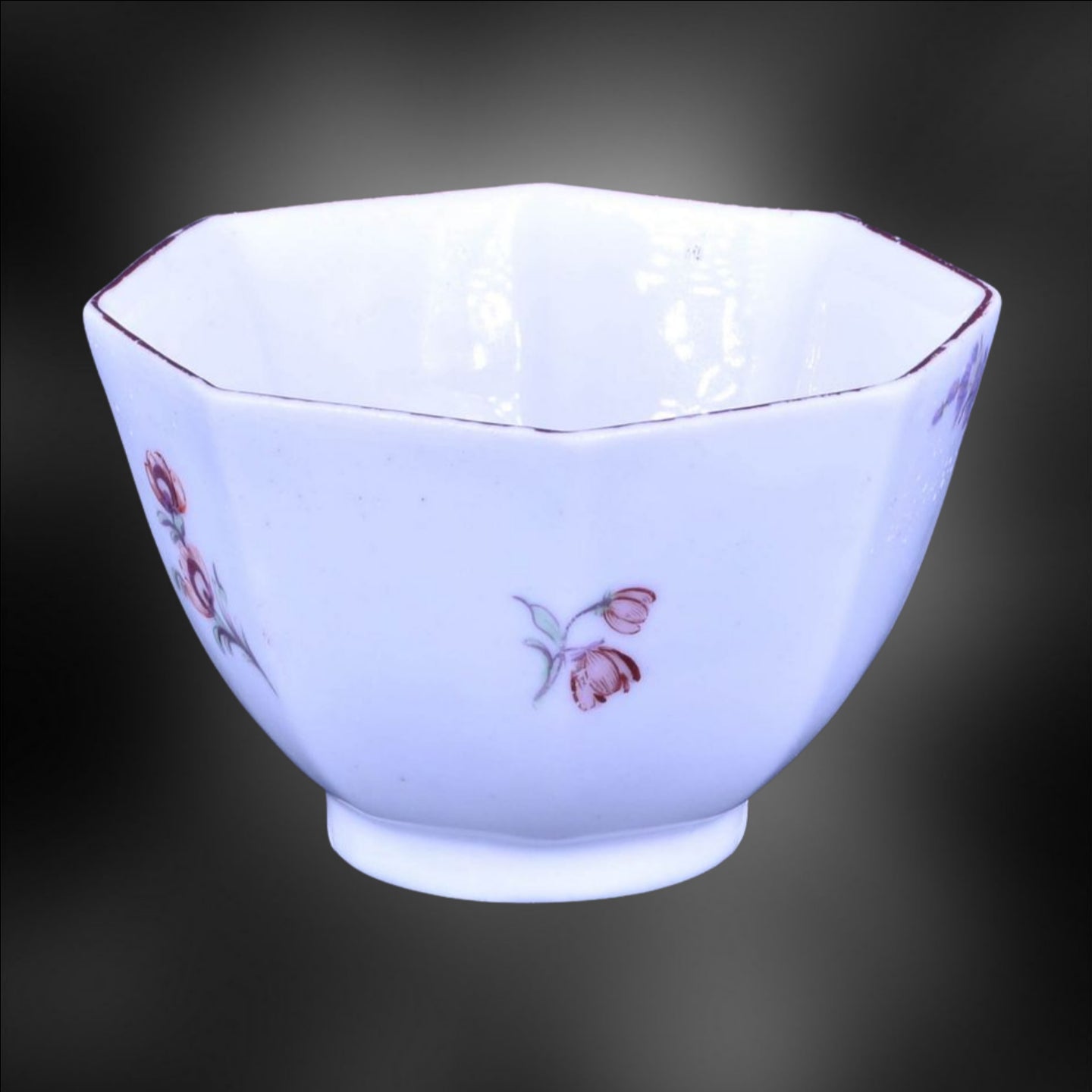 Tea Bowl & Saucer - Octagonal