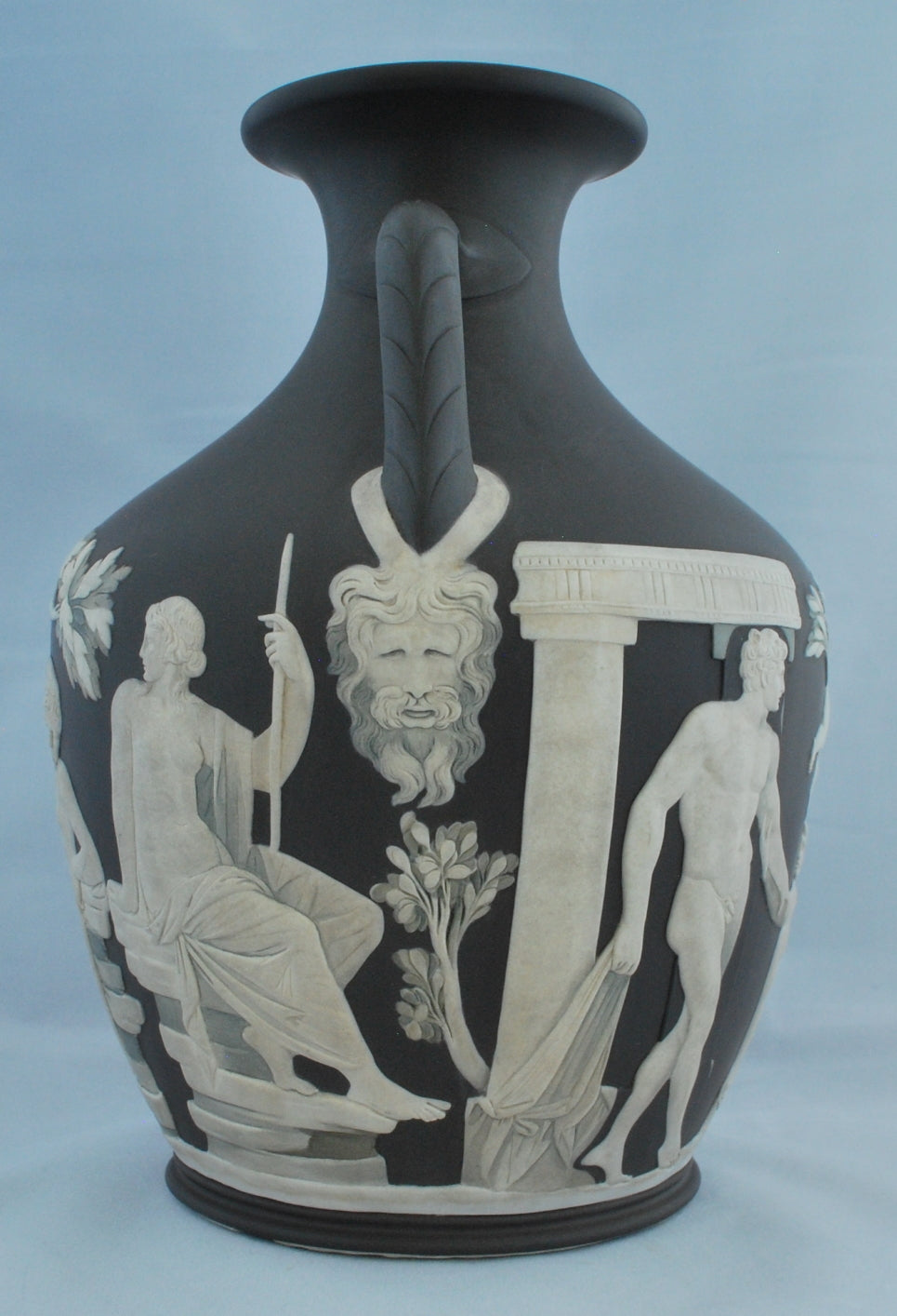Portland Vase: Northwood Edition, with later stand