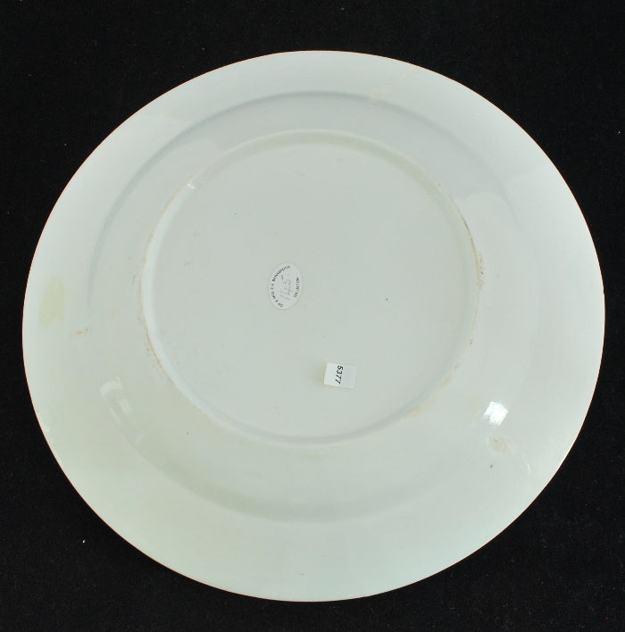 Plate, Round, Prunus pattern