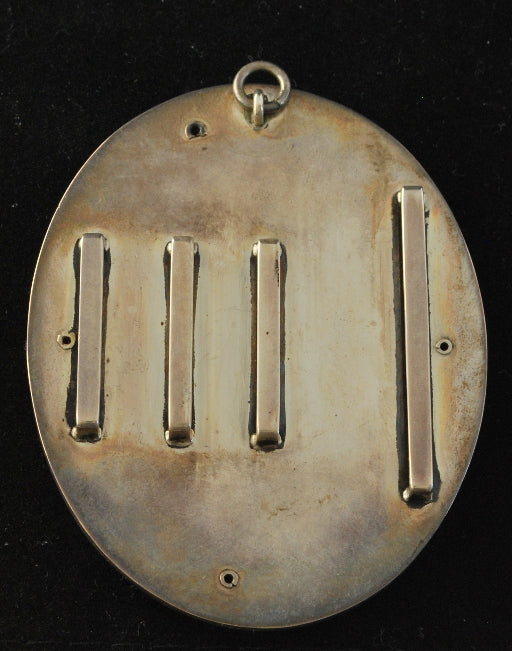 Buckle, mounted in cut steel