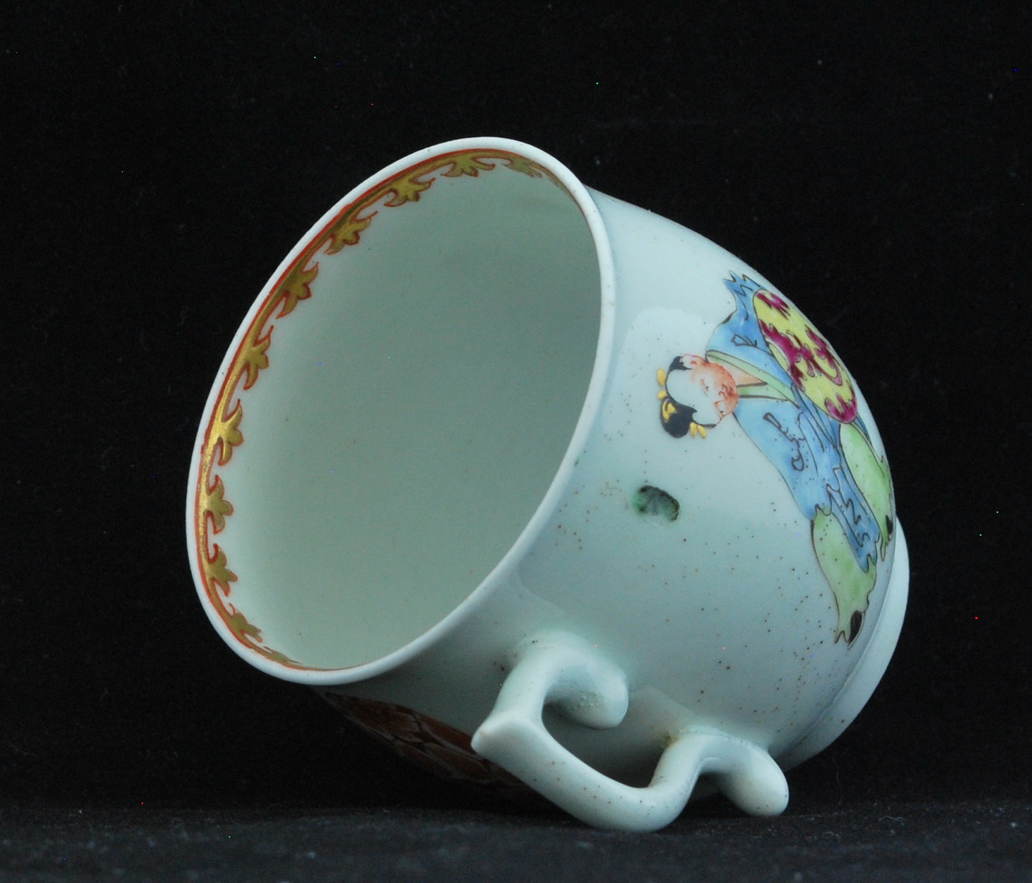 Coffee Cup & Saucer, Pu Tai, or Laughing Buddha