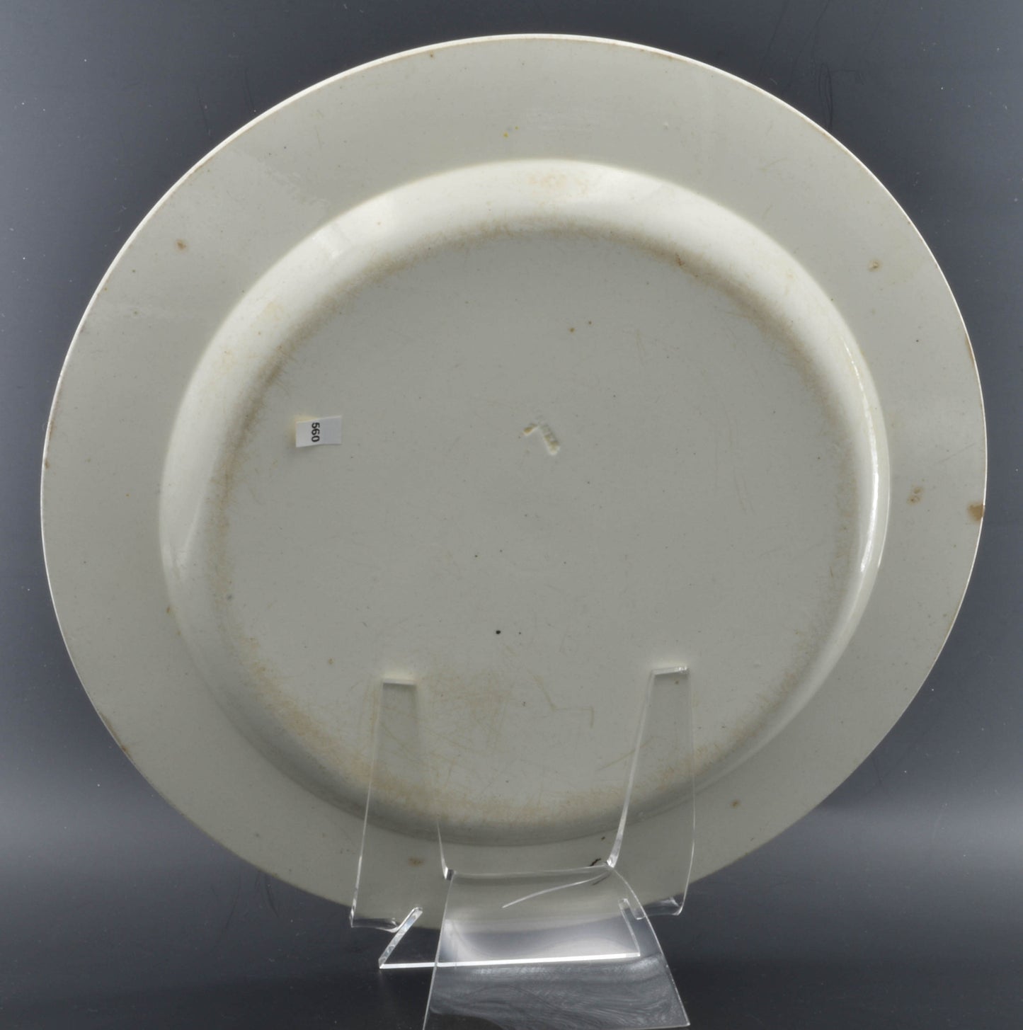 Pair crested plates