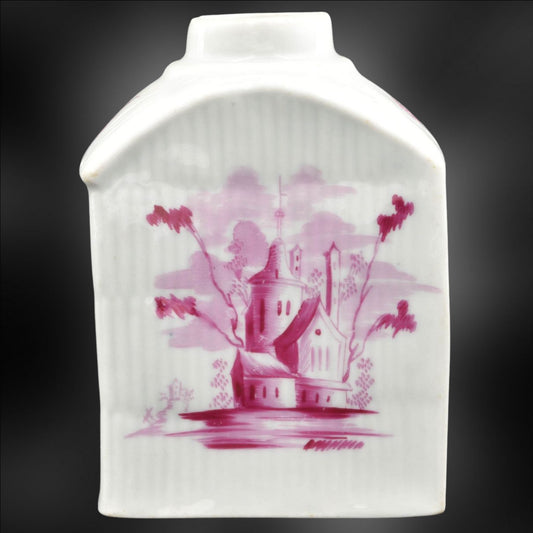 Wallendorf Tea Canister - Puce House