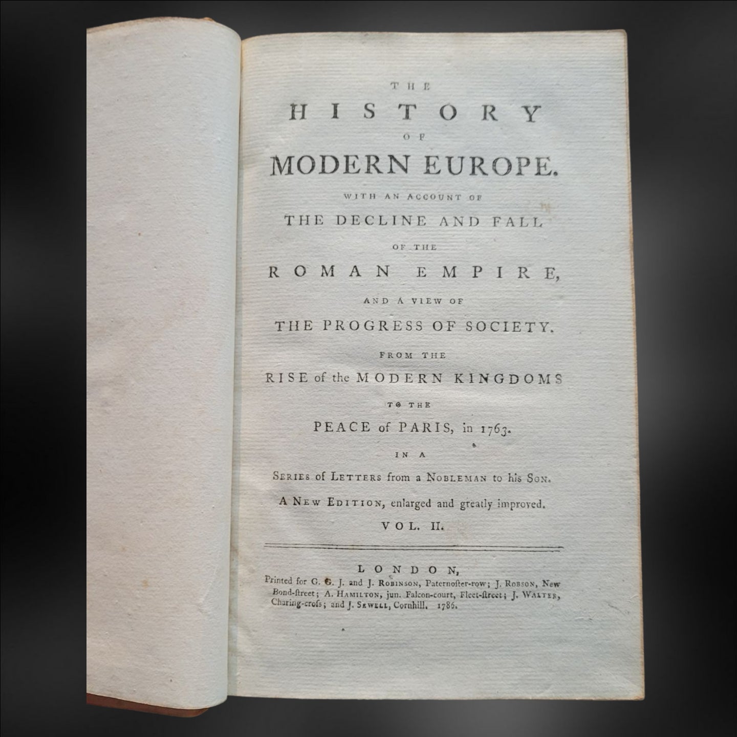 Book from Josiah Wedwood's Library