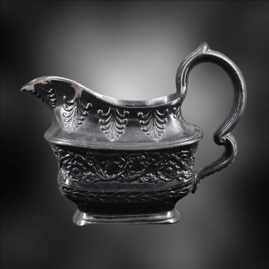 Black Jug - Curly handle & Anthemions