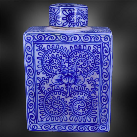 Tea Canister - Sweet Pea